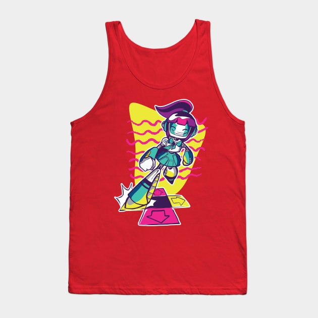 Dancing Robot Gamer Tank Top by FelippaFelder